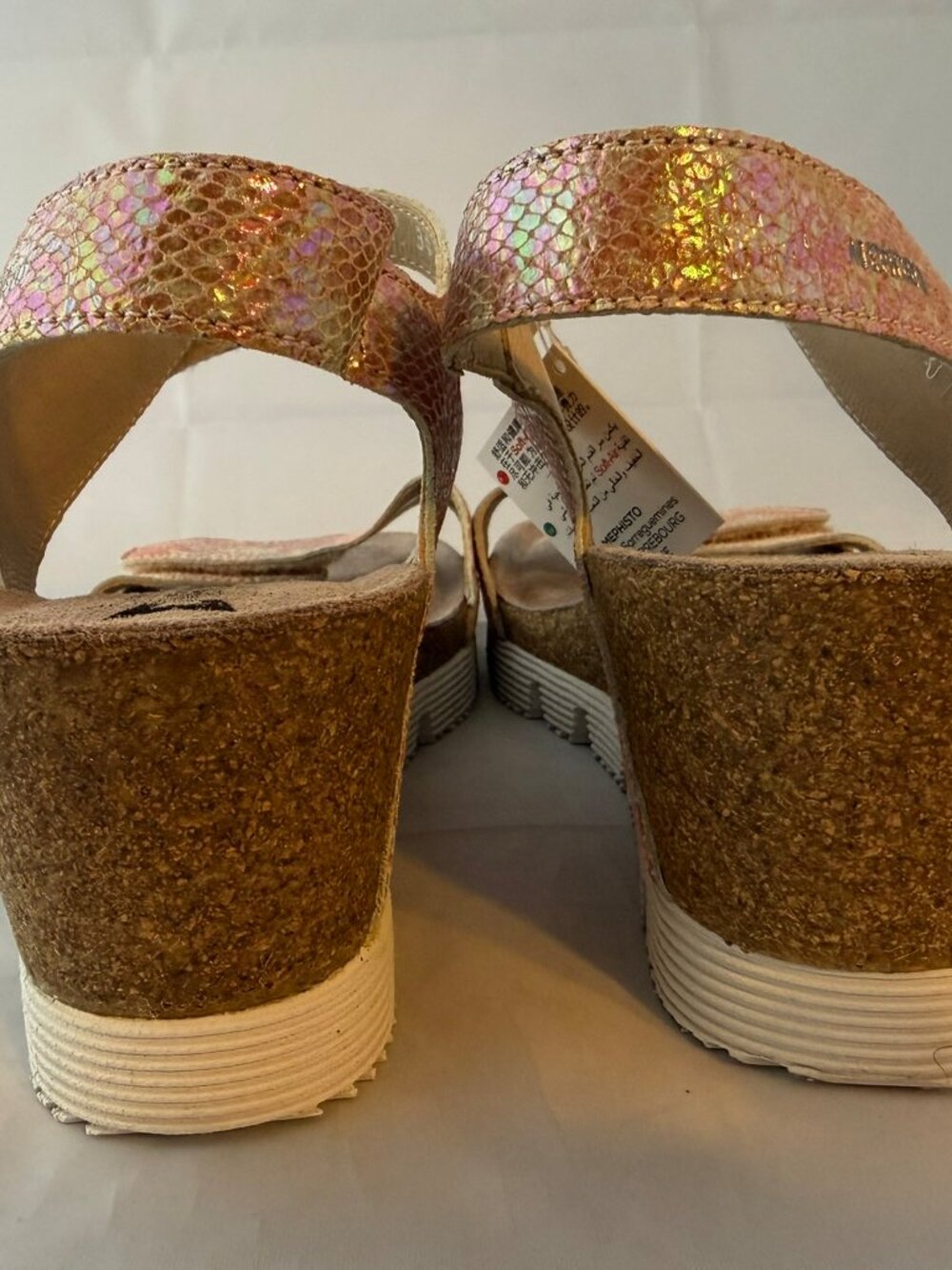 Mephisto  Women's Emelia Sandal - Rosewood Leather  Women Sizes    NIB - Picture 4 of 9